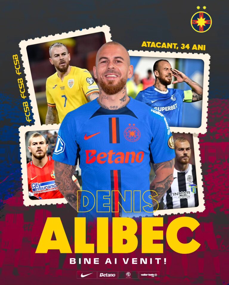 Superliga | Denis Alibec a semnat pentru FCSB