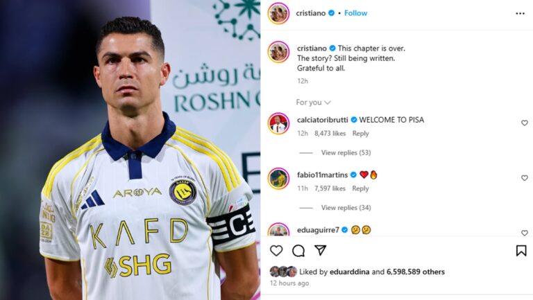 Cristiano Ronaldo îi spune „pa“ lui Al-Nassr