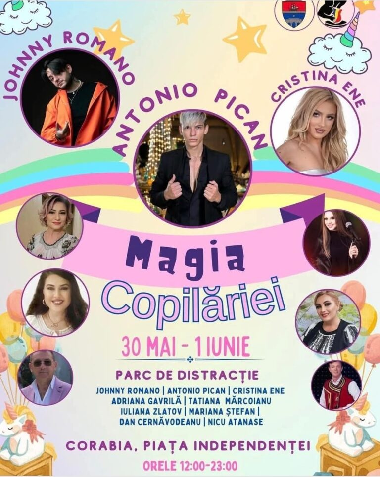 Trei zile de spectacole, muzică și tradiții în Piața Independenței din Corabia