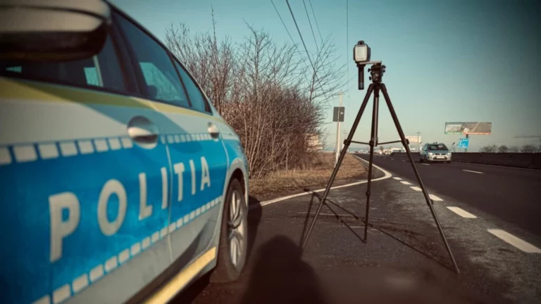 Radarul E-SIGUR, în acțiune pe șoselele din Olt. Poliția intensifică controalele pentru prevenirea accidentelor rutiere
