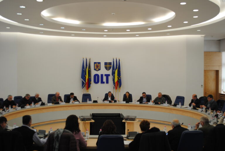 CJ OLT: Ședință ordinară, în data de 29 mai