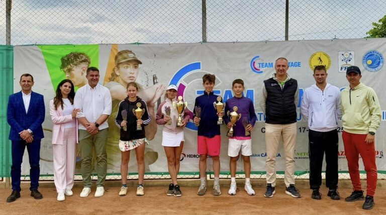 Team Montage International U14 şi-a desemnat câştigătorii la Tenis Club Stănică