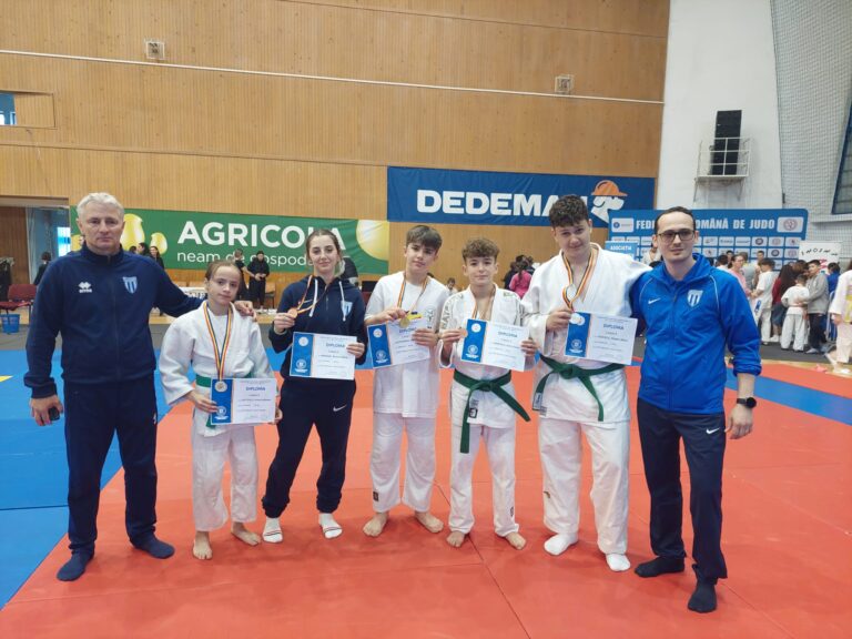 Concurs Naţional U13 / Cinci medalii meritorii pentru tinerii judoka de la LPS Craiova
