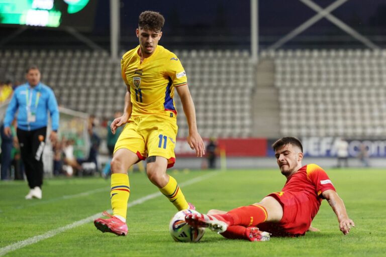 România U19, victorie DRAMATICĂ la Euro cu Muntenegru U19! „Tricolorii” au marcat golul decisiv în prelungiri