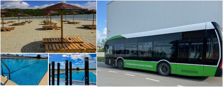 Transport direct la Plaja Olt de Rusalii! Primăria Slatina și Loctrans extind linia 2 pentru mini-vacanța de vară
