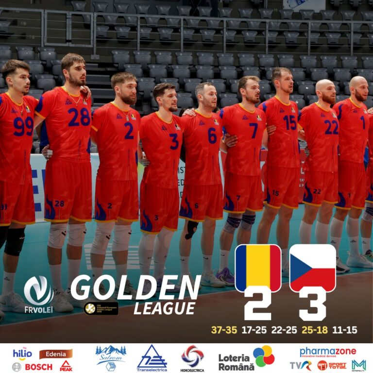 Volei (m) | România, la prima înfrângere în Golden League