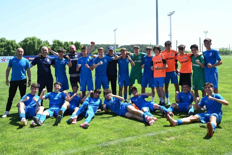 Liga Elitelor U15 | Universitatea Craiova a surclasat Rapidul în finala mică