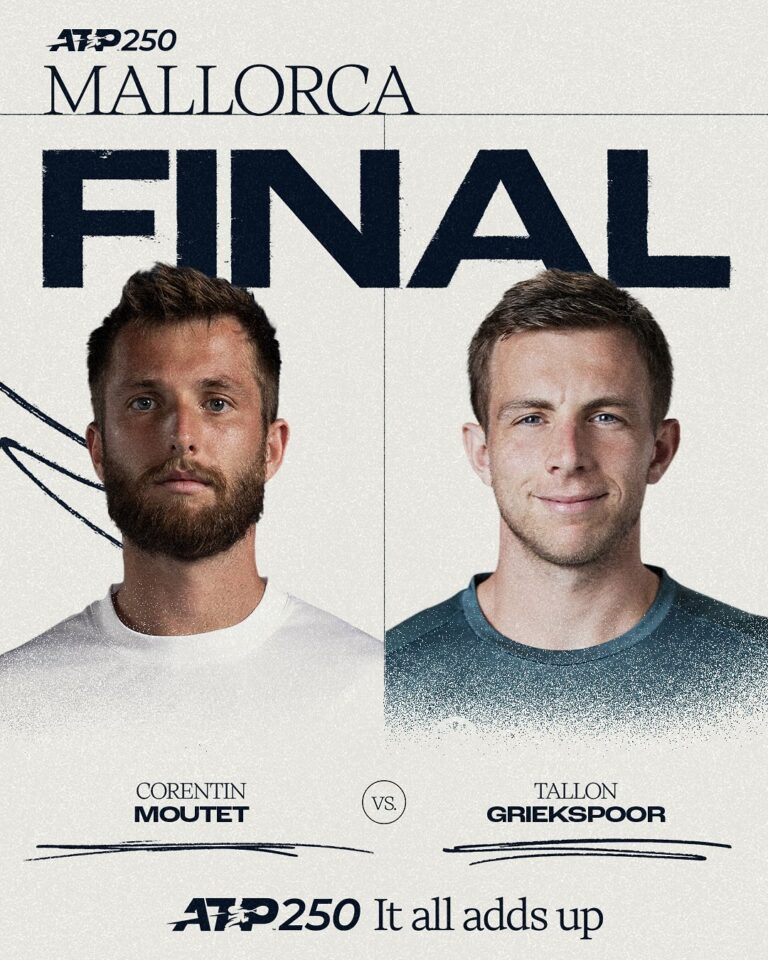 Tenis | Tallon Griekspoor – Corentin Moutet, finala de la Mallorca