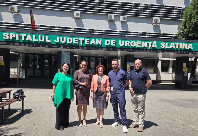 Președinta Colegiului Medicilor din România, impresionată de profesionalismul și investițiile de la Spitalul Județean de Urgență Slatina