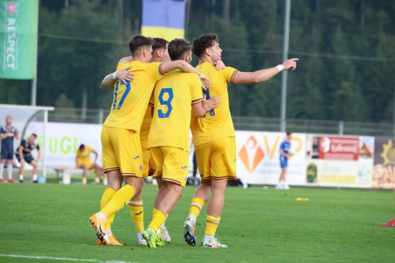 Amical | România U21 a câştigat la limită în faţa Georgiei U21