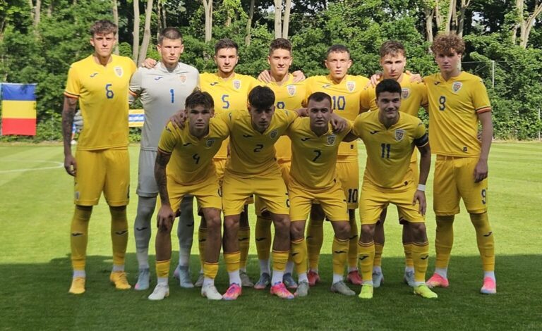 România U18 a pierdut amicalul cu Cehia U18