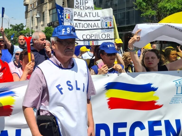 Sindicatele profesorilor anunță că vor picheta sediile Guvernului, Parlamentului și partidelor PSD, PNL și USR, în luna iulie: Salariații din educație nu sunt de acord cu măsurile politice pentru diminuarea deficitului bugetar, propuse și pentru învățământ