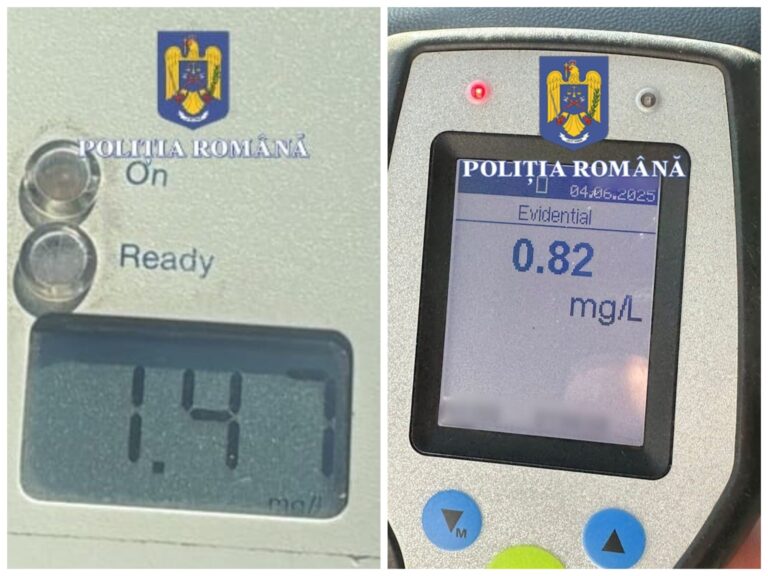Olt. Val de abateri grave în trafic, șoferi prinși băuți la volan sau fără permis