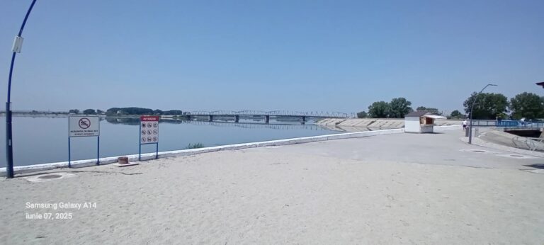 Plaja Olt, pustie