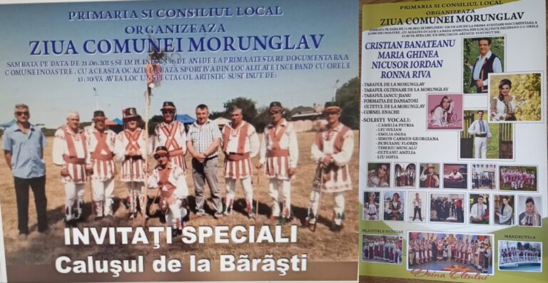 Morunglav sărbătorește 536 de ani de la prima atestare documentară prin muzică, tradiții și voie bună!