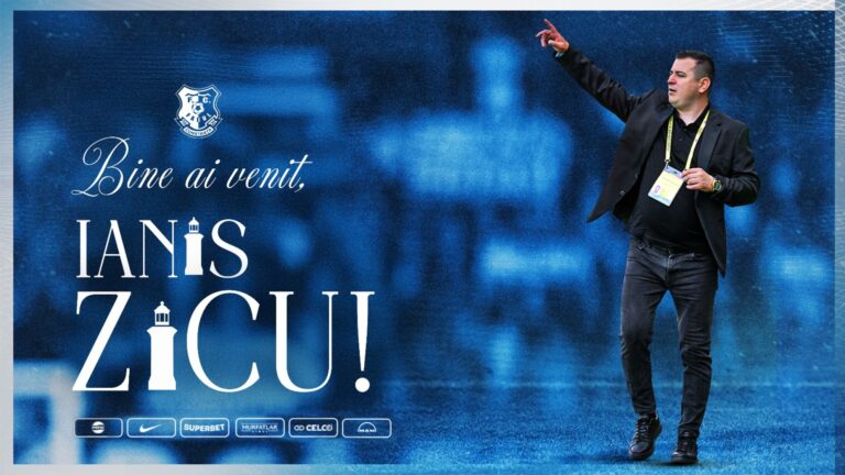 Superliga | Ianis Zicu este înlocuitorul lui Gică Hagi pe banca Farului
