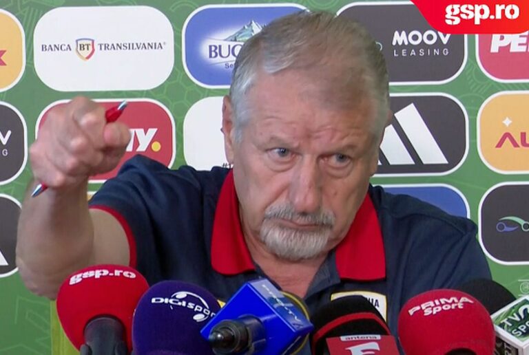VIDEO                    Ion Marin, aluzie macabră în conferință: „Măcar câțiva ani, până vor veni băieții din galeria lui Dinamo să-mi cânte «Te vom iubi mereu»”