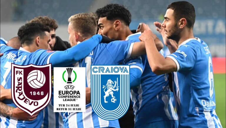 Conference League | Universitatea Craiova și-a aflat adversara din turul doi preliminar
