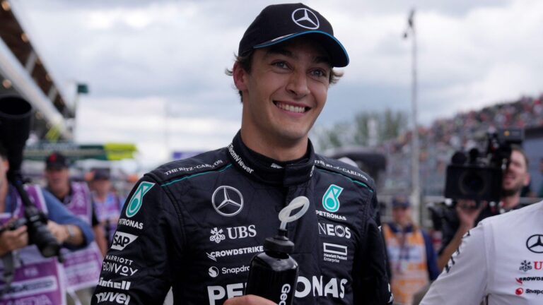 F1 / Russell le-a luat fața lui Verstappen și Piastri și va porni din pole-position la Montreal