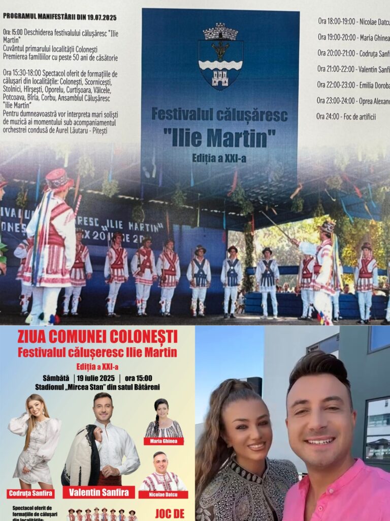 Festivalul Călușăresc „Ilie Martin” de la Colonești. Tradiție, sărbătoare și spectacol de neuitat