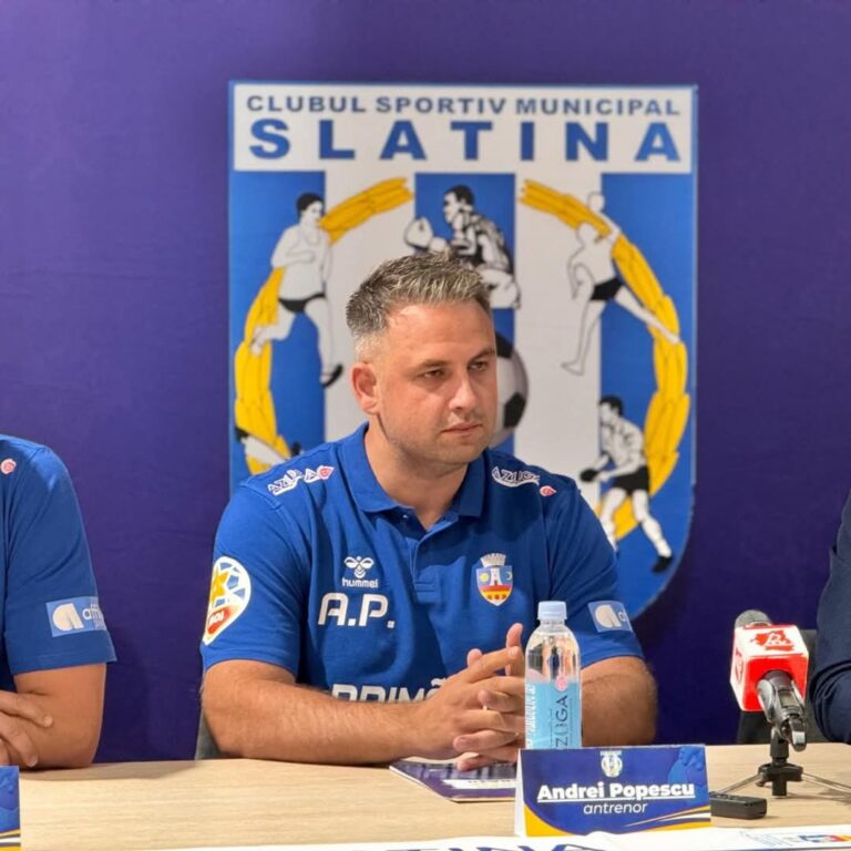 CSM Slatina deschide un nou capitol în Liga Florilor. Andrei Popescu, noul antrenor principal