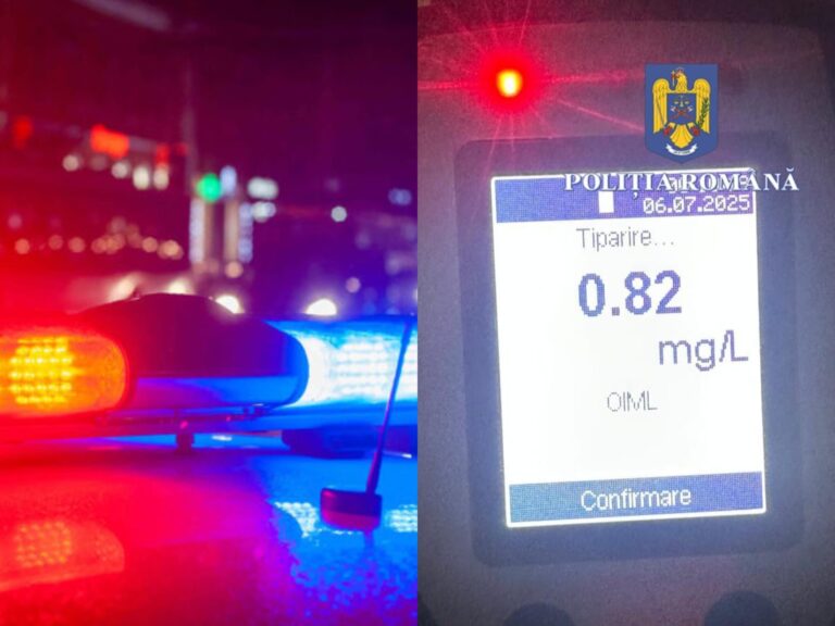 Week-end cu acțiuni intense ale polițiștilor olteni. Șoferi băuți, permise suspendate și sancțiuni de peste 100.000 lei