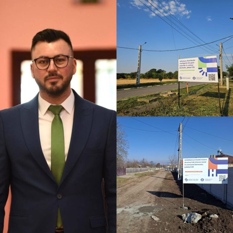 Primarul comunei Deveselu cere Guvernului să nu oprească Programul „Anghel Saligny”: „Avem gazul sub picioare, dar oamenii nu pot beneficia de el!”