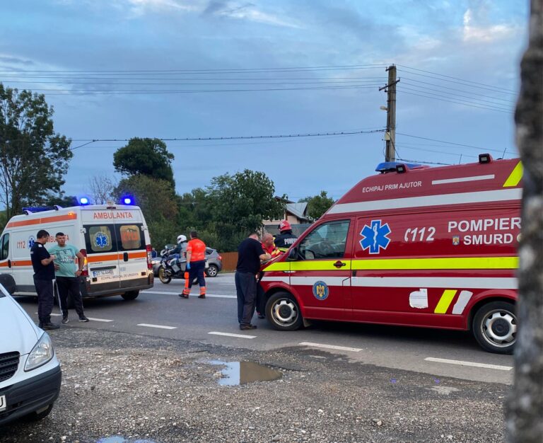 Brâncoveni. Accident rutier. Patru persoane la spital