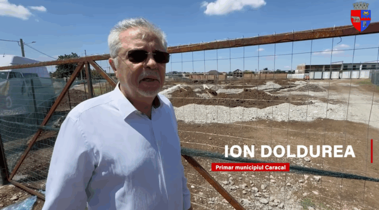 Caracal investește în bunăstarea seniorilor. A început construcția unui Centru de Zi pentru Vârstnici