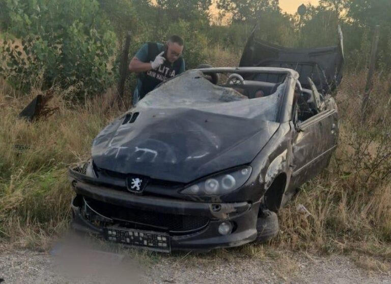 Accident mortal e Drumul Național 54 A, în comuna Grojdibodu