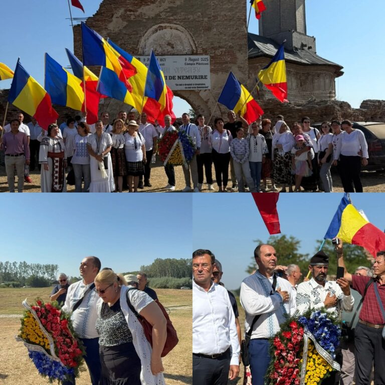 424 de ani de la moartea lui Mihai Viteazul, marcați la Mănăstirea Plăviceni. S.O.S. România, singurul partid implicat în reconstrucție