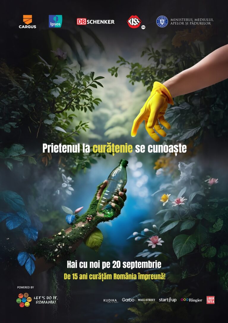 Ministerul Mediului, Apelor și Pădurilor și Let’s Do It, Romania! unesc forțele pentru o Românie mai curată pe 20 septembrie