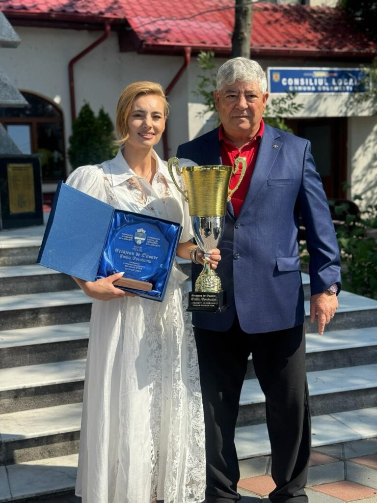 Recunoaștere de suflet pentru Emilia Dorobanțu din partea comunei Colonești