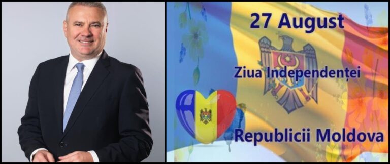 Deputatul liberal Gigel Știrbu, mesaj de Ziua Independenței Republicii Moldova