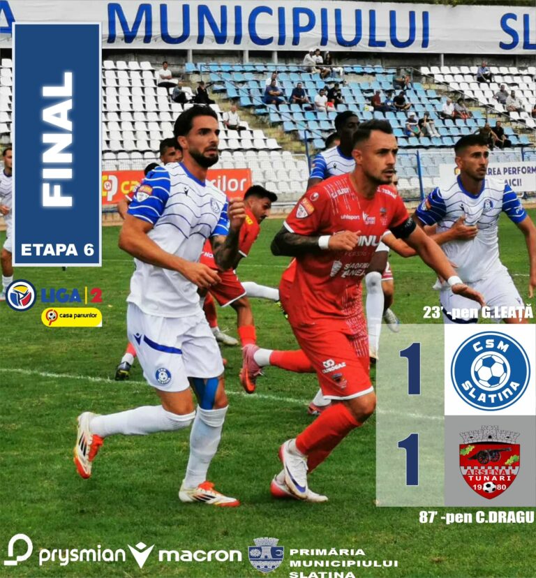 CSM SLATINA – CS TUNARI 1-1