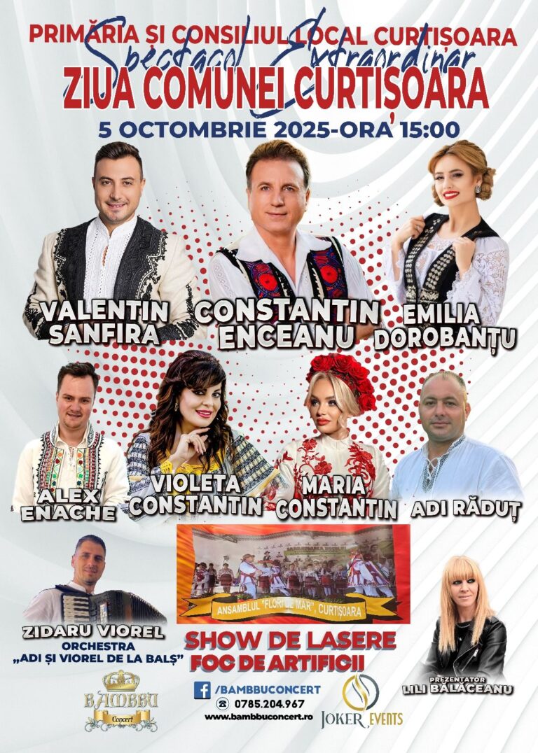 Petrecere mare de Ziua comunei Curtișoara