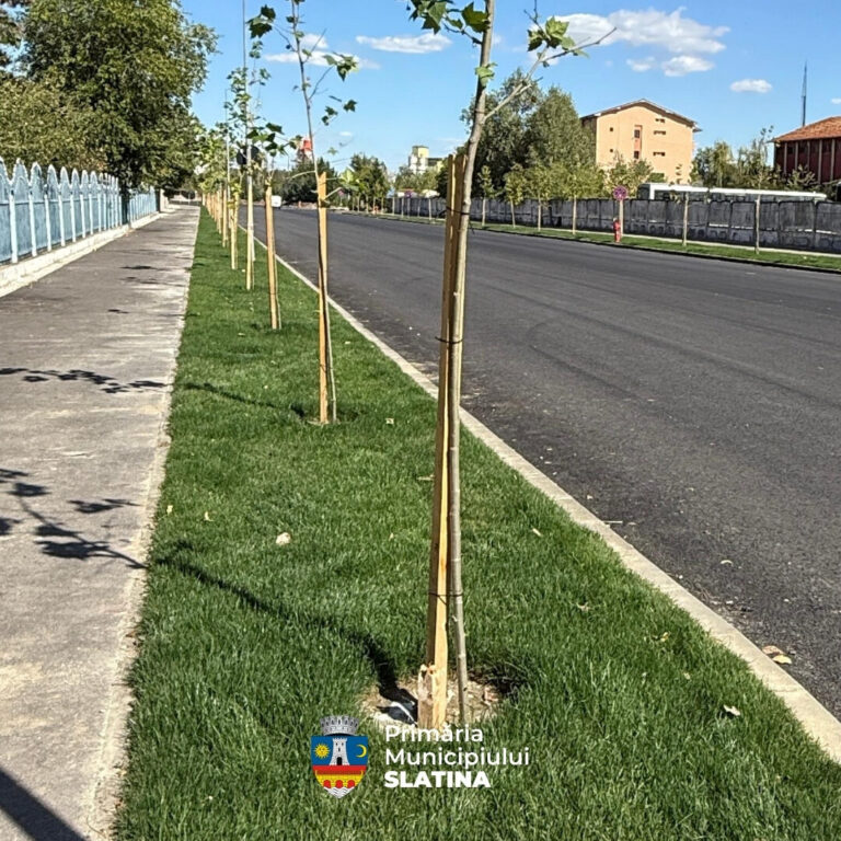 Strada Silozului din Slatina, modernizată după 35 de ani de așteptare