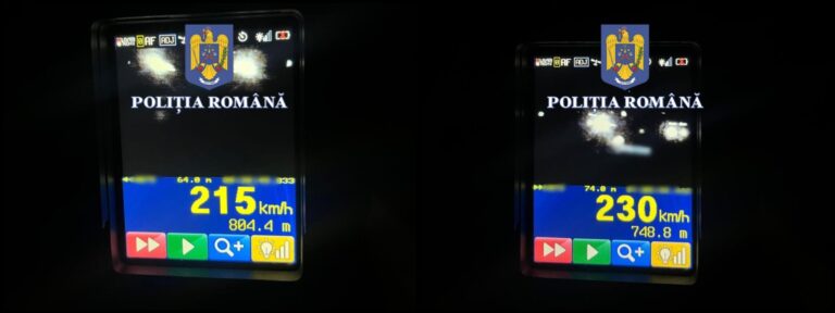 Șoferi cu viteze amețitoare prinși pe DEx 12. Polițiștii olteni au reținut peste 100 de permise într-o săptămână