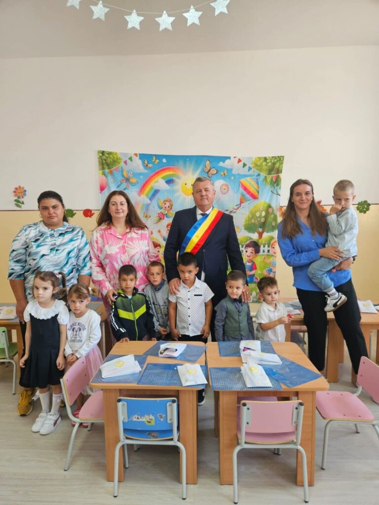 Învățământul, prioritate la Radomirești. Mesajul primarului Nicușor Sîia la început de an școlar