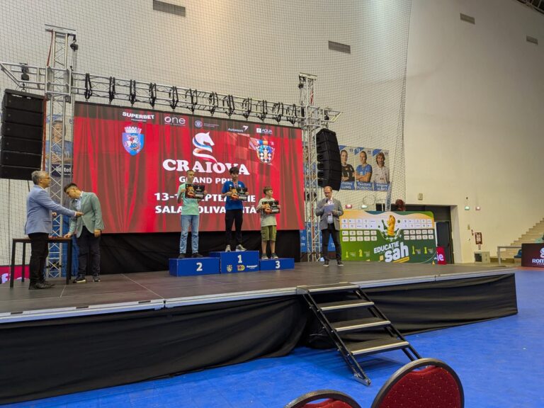 Tânărul maestru al tablei de șah. Andrei Nicola, elev la Liceul Teoretic Petre Pandrea din Balș, locul I la Grand Prix Craiova 2025