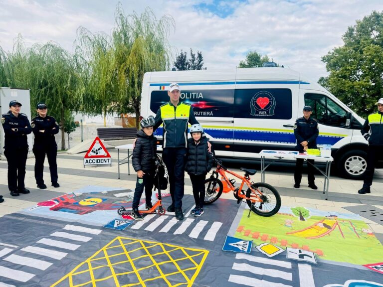 Slatina. Lecții de siguranță rutieră pentru tinerii pe două roți