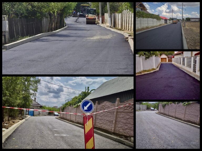 Caracal accelerează modernizarea. Noi străzi reabilitate și asfaltate