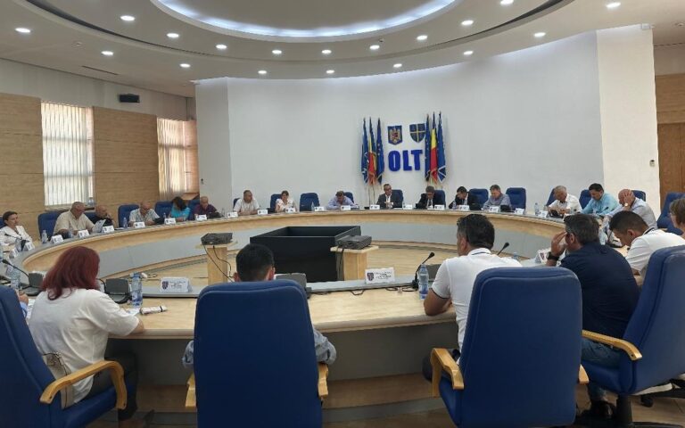 Ședință ordinară, la CJ Olt Ședință ordinară, la CJ Olt