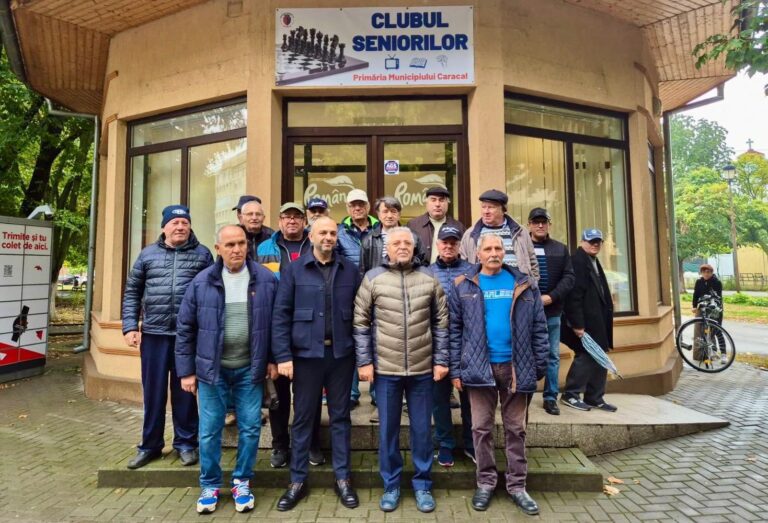 Primăria Caracal deschide „Clubul Seniorilor”, un nou spațiu dedicat socializării și recreerii vârstnicilor