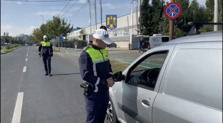 Forțe de ordine mobilizate la Slatina. Controale în școli, trafic și zone comerciale