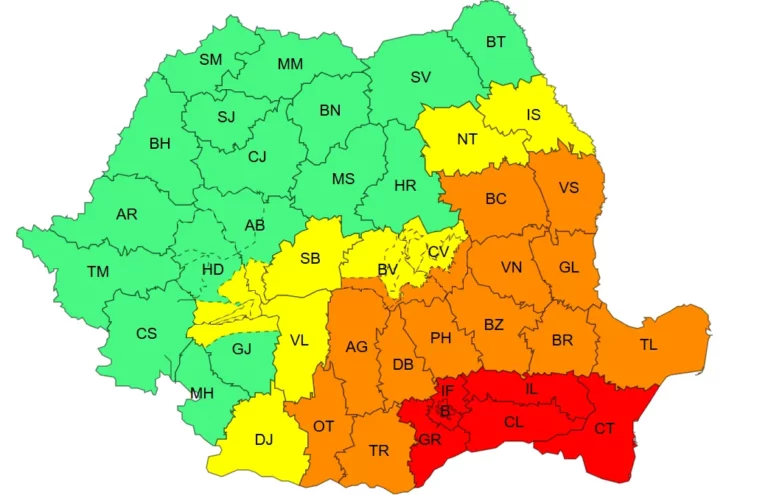 Ploile nu părăsesc județul Olt