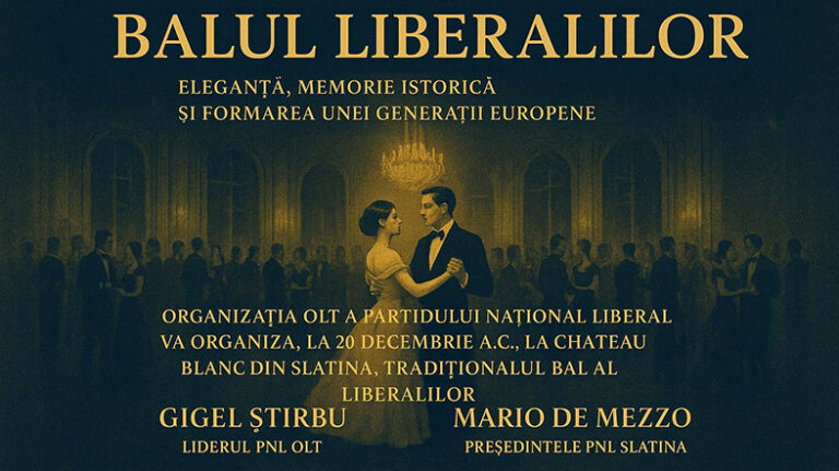 Balul liberalilor olteni, nevoia de normalitate!